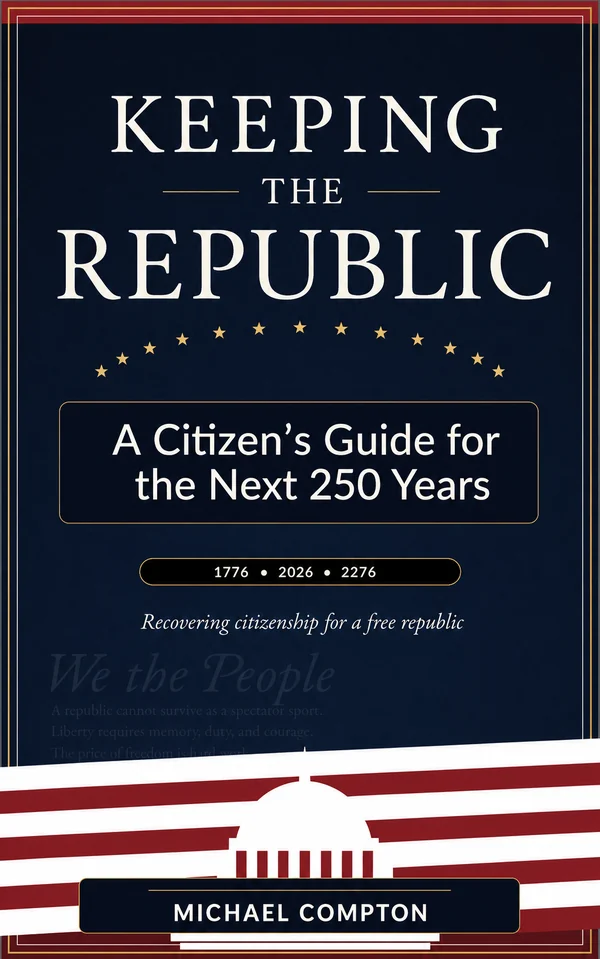 Cover of Keeping the Republic: A Citizen's Guide for the Next 250 Years, by Michael Compton